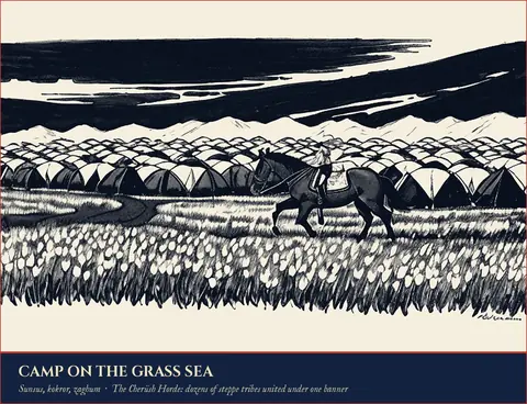 Camp on the Grass Sea